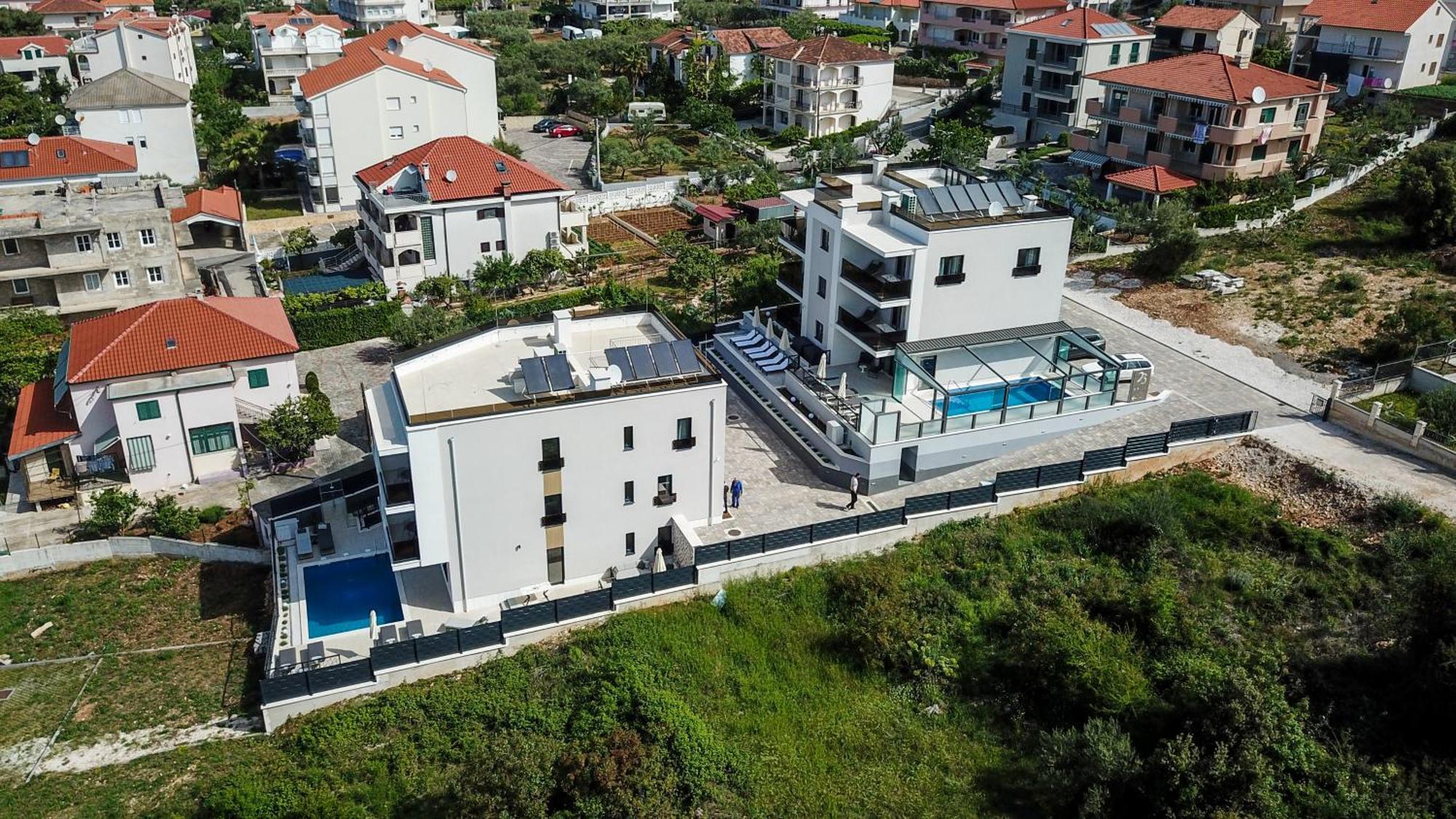 Villa 23 B Heated Pool Trogir Ngoại thất bức ảnh