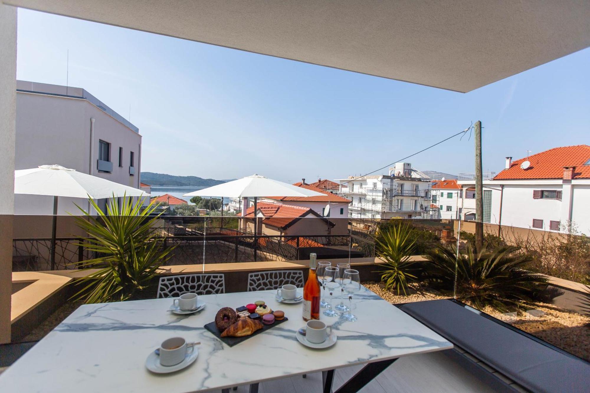 Villa 23 B Heated Pool Trogir Ngoại thất bức ảnh